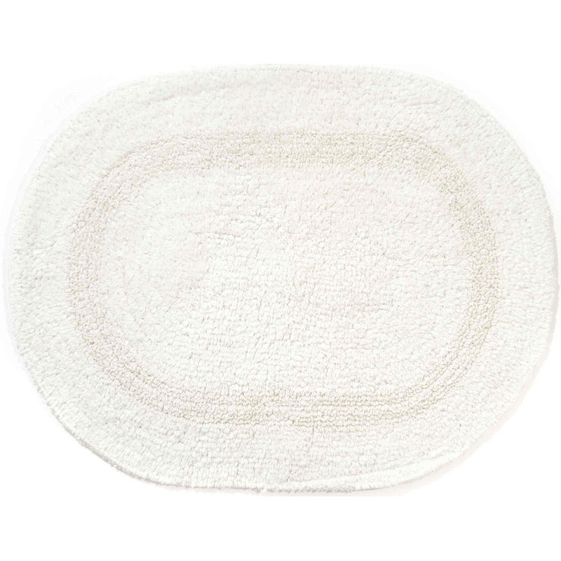 Charlton Home® Nauvoo Cotton Bath Rug & Reviews Wayfair